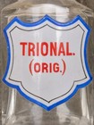Antique Glass Trional    Opium Apothecary Bottle  3 8 Inches