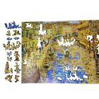 Wooden Jigsaw Puzzle For Adults By Foxsmartbox - 435 Pcs - Venetian Canal Scene