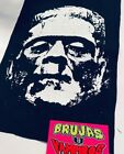 Horror Movie Sew On Back Patches Black Fabric White Ink   Horror Back Patch