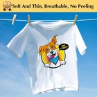 20 Pcs 8 5x11 Inch Iron On Heat Transfer Paper Light White Fabric Htv Inkjet