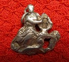 Thomas White     1900 Antique  rare  London Sterling Silver Lady Figure  