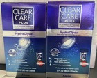 Clear Care Plus Cleaning  Disinfecting Lens Solution Exp 9 26  2 Boxes 