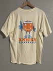 Nyon X New York Knicks New York Or Nowhere Basketball T-shirt Cream Xl