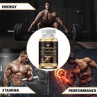 3450mg Tongkatali Extract 200 1 Strong Natural Testosterone Booster 120 Capsules