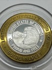 Golden Nugget Casino  10 Gaming Token Ltd Ed   999 Silver Strike Proud And Free