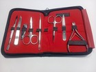 Professional Stainless Steel Manicure Pedicure Grooming Kit 8pc Nail Care Set