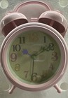 Pottery Barn Kids Pink Flower Desktop Clock Nib