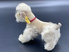 1950s Vintage German Steiff Mohair Snobby Poodle Dog Button Tag Articulated Legs