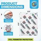 Hobby Armor Cardboard Trading Card Shipping Protectors 3 5 x4 5  - Multi-color