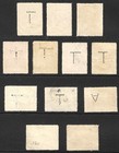 Tasmania Australia State Scott Some Perfins  Sotn Cancels Used 