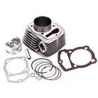 Cylinder Head And Piston Kit And Gasket Set Compatible With Honda Crf230 2003   
