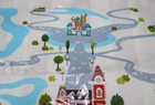 New Disney Parks 2019 Tiny Kingdom Map Of Disneyland Castle Pin   Canvas Display