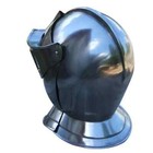 Handcrafted Viking Armor Helmet Steel Finish Medieval Helmets Replica Costume