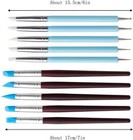 Silicone Clay Sculpting Tool - 10pcs Modeling Dotting Tool For Pottery Craft  Ro