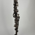 Vintage Gladiator Metal Clarinet T826     H n  White Cleveland     Untested Antique