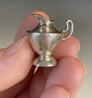Vintage 925 Sterling Silver  2 7 Grams  Miniature Dollhouse Pitcher Ewer Kitchen