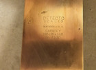 Vintage Detecto Scales No  4100 Brass Hanging Spring Balance Scale 1-100lbs Ny