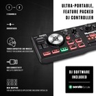 Dj2go2 Touch Compact Dj Controller With 2 Decks  Mixer  Audio Interface And S   