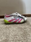 Adidas Predator Elite Ft Fg Us Size 8 White And Pink And Green