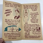 Vintage Ford Advertising Pamphlet Eddie Zipp The Cousin Of Sloppy Joe 1940s 50s