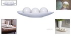 Versatile Decorative Bowl And Orb Set - Ideal For Weddings And Home Centerpieces
