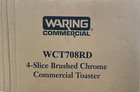4-slot Toaster Waring Commercial Wct708 120v Medium-duty New