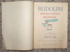 Vintage 1939 Rudolph The Red Nosed Reindeer Montgomery Ward  2nd Edition 1946