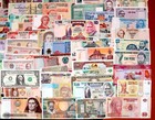 100 Pcs Different Mix World Banknotes From 50 Different Countries Unc Collection