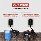 6-volt Ul Listed Charger For Fisher-price Power Wheels Toddler Blue Battery