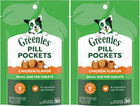  Greenies Pill Pockets Canine Chicken Flavor Natural Dog Treats