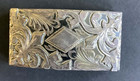 Vintage Signed Plata De Jalisco 925 Silver Hand-carved Buckel V h l c  Guad Mex