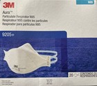 1 Box Of 20 3m 9205  Aura N95 Particulate Niosh Protective Respirator Face Masks