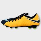 Nike Hypervenom Phelon Iii Fg Mens Sz 11 Soccer Cleats Yellow Black New