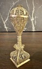 Antique Imperial Russian Silver Filigree Besamim  spice Tower  Dated 1856