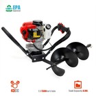 Xtremepowerus 43cc Post Hole Digger With 8  Auger Bit Gas Digging Post Hole Bit
