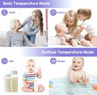 Digital Medical Thermometer Infrared Digital Lcd  Forehead Ear No Contact Baby