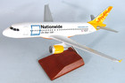 Skybus Airbus A319 Nationwide Insurance Jet 13  Resin Desk Model In Box
