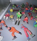Barclay Lead Figures People Toys Lot Of 40 Skaters Skiers People