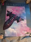 Vintage Lockheed Sr-71 Blackbird Poster 16x20 Inches 1997
