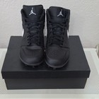 Jordan Air Jordan 1 Mid Baseball Cleats Black white Us 12 Medium  d  Worn Once