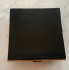 Vintage Powder Compact By 50   daniel De Paris Unused Micro Beads And Leather Nb04