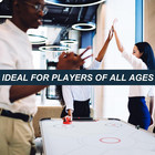 58 Inch Led Folding Air Hockey Table For Family  Foldable Sports Hockey Game Set