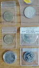 Lot Of 6 Mix Coins  Eisenhower S Dollar Coin 2 Kennedy And More See Pictures