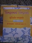 5 Cajas De 20 Uni c u   Tampones  Aplicador Compacto  Regular  Women new espa  a