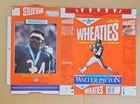 Walter Payton 7 Never Build Flat Wheaties Boxes Chicago Bears Super Bowl Xx 