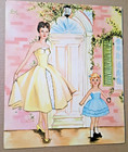 1940 s Vintage Southern Belles Paper Dolls Uncut - Original