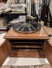 Antique 1922 Victor Victrola Vv-iv Oak Phonograph Wind Up Tested Working