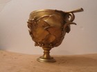 Bronze Vase Grape And Leaf Design Signed F Barbedienne Paris 19th Cent  Paris