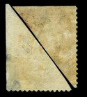 Falkland Islands 1891 Victoria   p On Bisect 1p  Sc  19  sg 13   Matching Pair Mh
