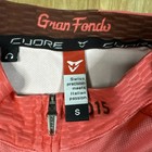 Cuore Strava Gran Fonda Short Sleeve Full Zip Cycling Jersey Size Small